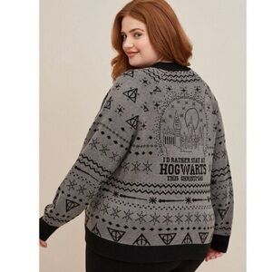 Torrid & Harry Potter “I’d Rather Stay At Hogwarts This Christmas” Jacket